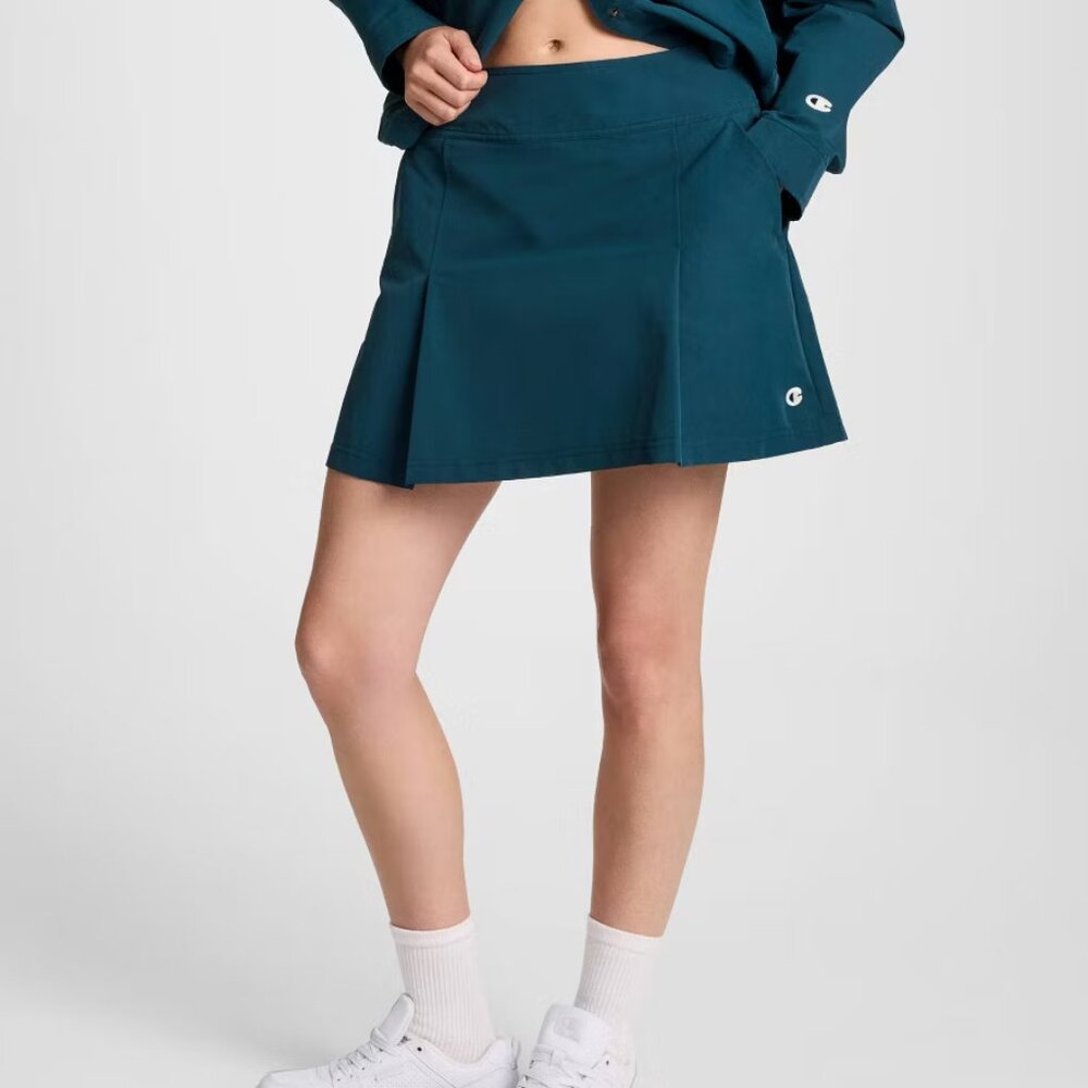 Champion Women's Teal Blue Pleated Skort/NWT/14